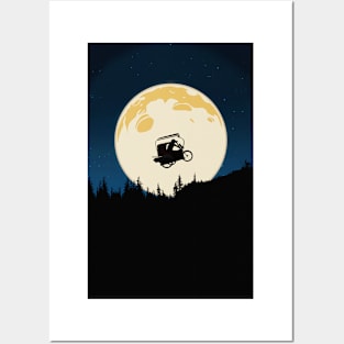 Fly me to the Moon Posters and Art